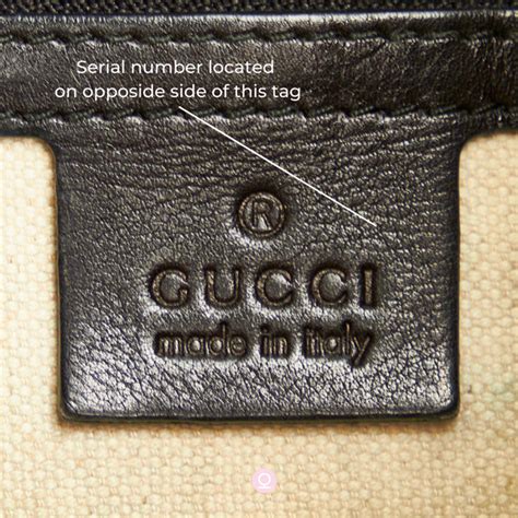 gucci identification number|Gucci serial numbers.